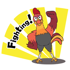 [LINEスタンプ] Cockfight TH