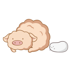 [LINEスタンプ] cloud＆RuRu