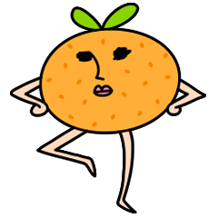 [LINEスタンプ] ストレンジオレンジの画像（メイン）