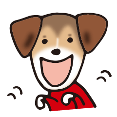 [LINEスタンプ] ジャックラッセルテリアのきなこ