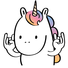[LINEスタンプ] U-ni-corn v.3