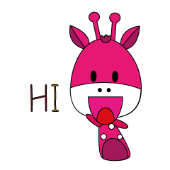 [LINEスタンプ] MY giraffee