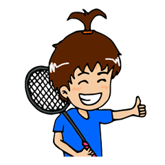 [LINEスタンプ] I-Jook Badminton Lover