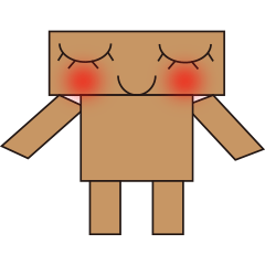 [LINEスタンプ] A small carton