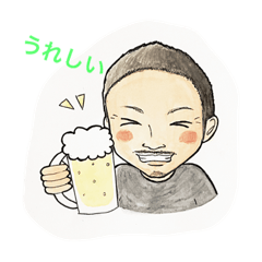 [LINEスタンプ] ハッピーライフ ダイキ