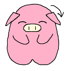 [LINEスタンプ] 日々ピンクのブタさん 