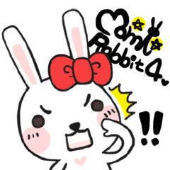 [LINEスタンプ] MOMI RABBIT 4