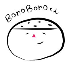 [LINEスタンプ] ボノボノくん