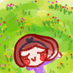 [LINEスタンプ] LilyGirl
