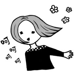 [LINEスタンプ] 二人。