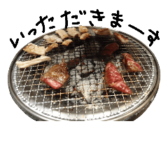 [LINEスタンプ] 肉メイン