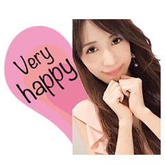 [LINEスタンプ] Happy chapi ＆ wakako♡