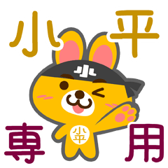 [LINEスタンプ] 「小平」さん専用スタンプ