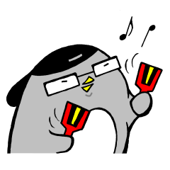 [LINEスタンプ] 村長ぺんぎん