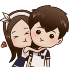 [LINEスタンプ] Hadi ＆ Negar - Romantic Couple Persian