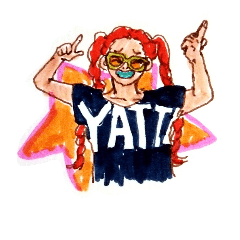 [LINEスタンプ] Tシャツなひとびと