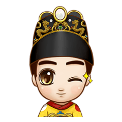 [LINEスタンプ] Chubby Dynasty - emperor 