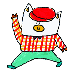 [LINEスタンプ] piiiiiggg 