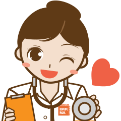 [LINEスタンプ] San-Dee Nurse Aid Bangkok N.A.