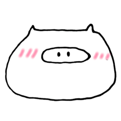 [LINEスタンプ] ゆるかわ ぶたしゃん