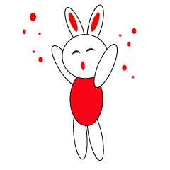 [LINEスタンプ] Miss Rabbit's daily lives