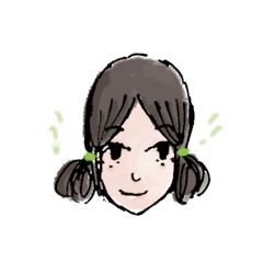 [LINEスタンプ] Miley the girl