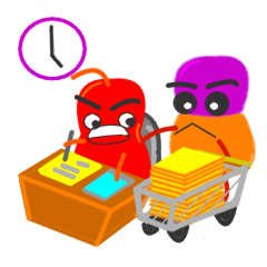 [LINEスタンプ] Candle Jelly - Salaryman