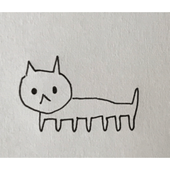 [LINEスタンプ] へたれねこ。