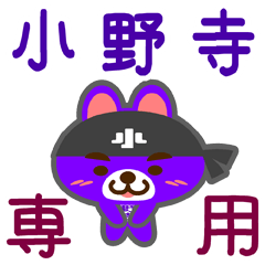 [LINEスタンプ] 「小野寺」さん専用スタンプ