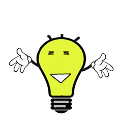 [LINEスタンプ] yoyoyo's light bulb life