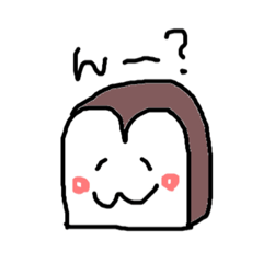 [LINEスタンプ] パンだよ！(^O^)
