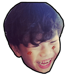 [LINEスタンプ] Monocular little boy life 2