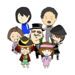 [LINEスタンプ] 中学レベルの英文法＆日本史