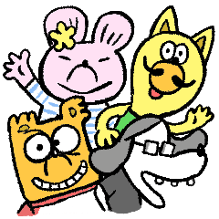 [LINEスタンプ] オッサム＆ポッサム