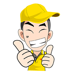 [LINEスタンプ] PPH Happy salesman