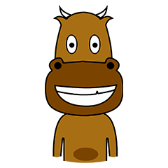 [LINEスタンプ] my cow