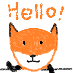 [LINEスタンプ] happy fox