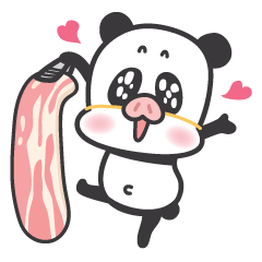 [LINEスタンプ] PIGPANDA POOJI's Daily Sticker
