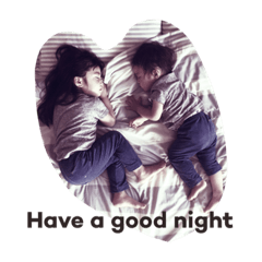[LINEスタンプ] Miyu＆Shotaro's Daily 1 