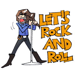 [LINEスタンプ] the rocker