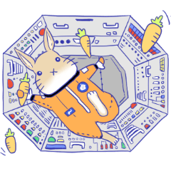 [LINEスタンプ] あすとろらびっと