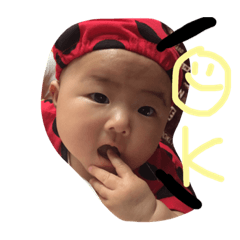 [LINEスタンプ] ここなちゃん