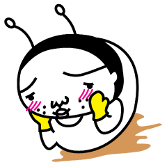 [LINEスタンプ] Snail X Human