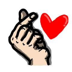 [LINEスタンプ] 手