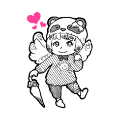 [LINEスタンプ] かんたんキャラスタンプ 