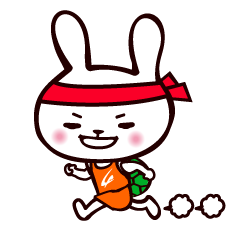 [LINEスタンプ] カメウサギ