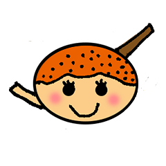 [LINEスタンプ] 大阪発 たこ焼きちゃん