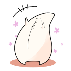 [LINEスタンプ] 梅ちゃんのモフフ