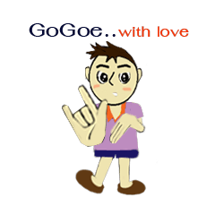 [LINEスタンプ] GoGoe_with love