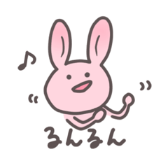 [LINEスタンプ] ゆるいやつ うざぎVer. 